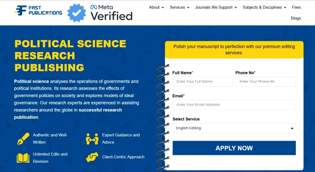 Fast Publications: Tips for Writing a Clear and Neutral Political Analysis Research Paper