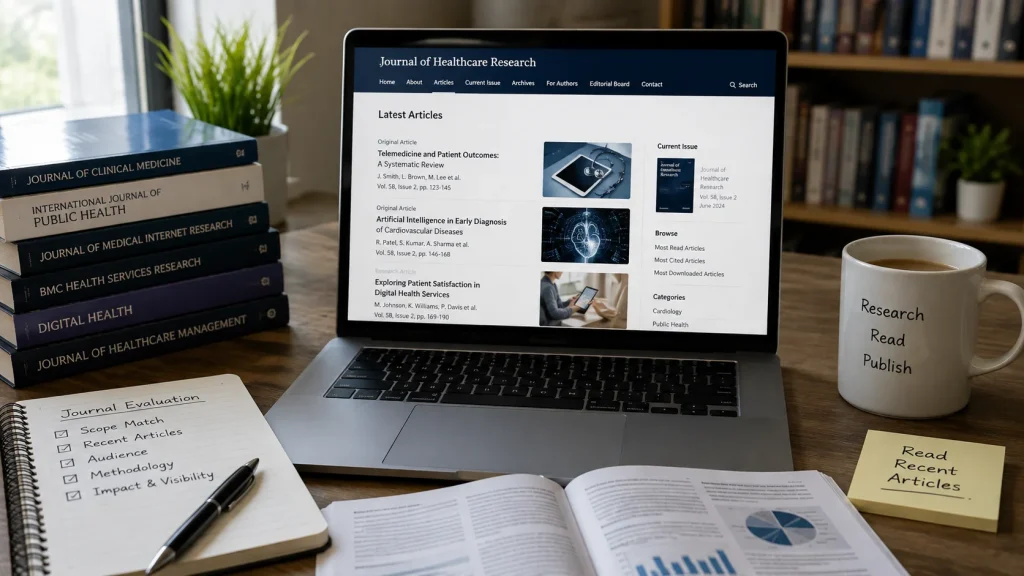 Reading recently published journal articles