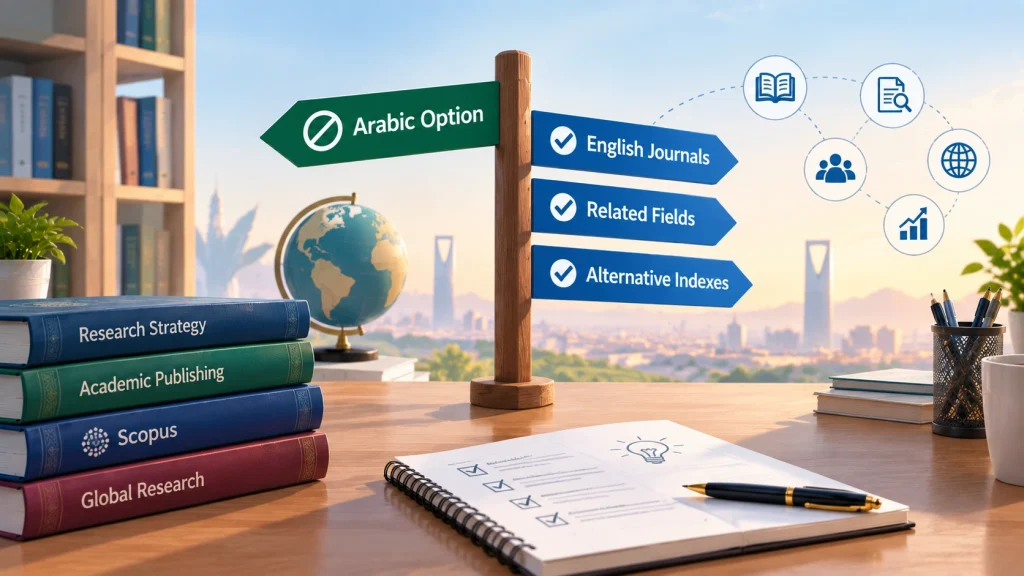 What to do when no Arabic Scopus journal is available
