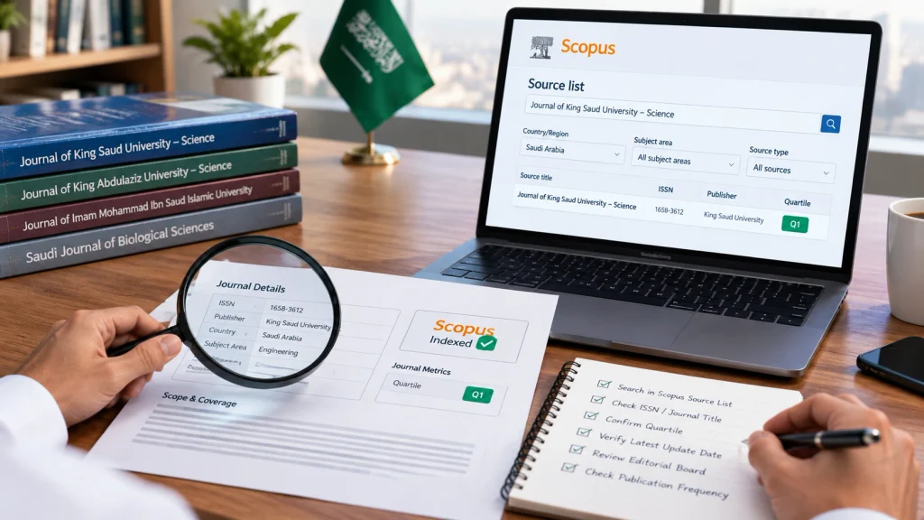 Practical process for verifying Scopus journals