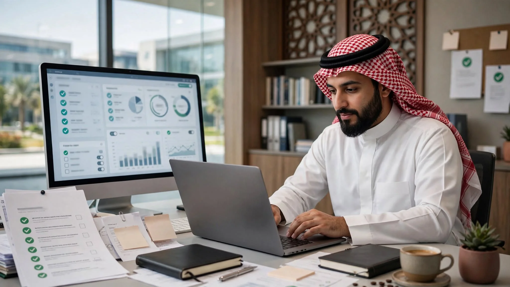 Saudi researcher checking Scopus journal support