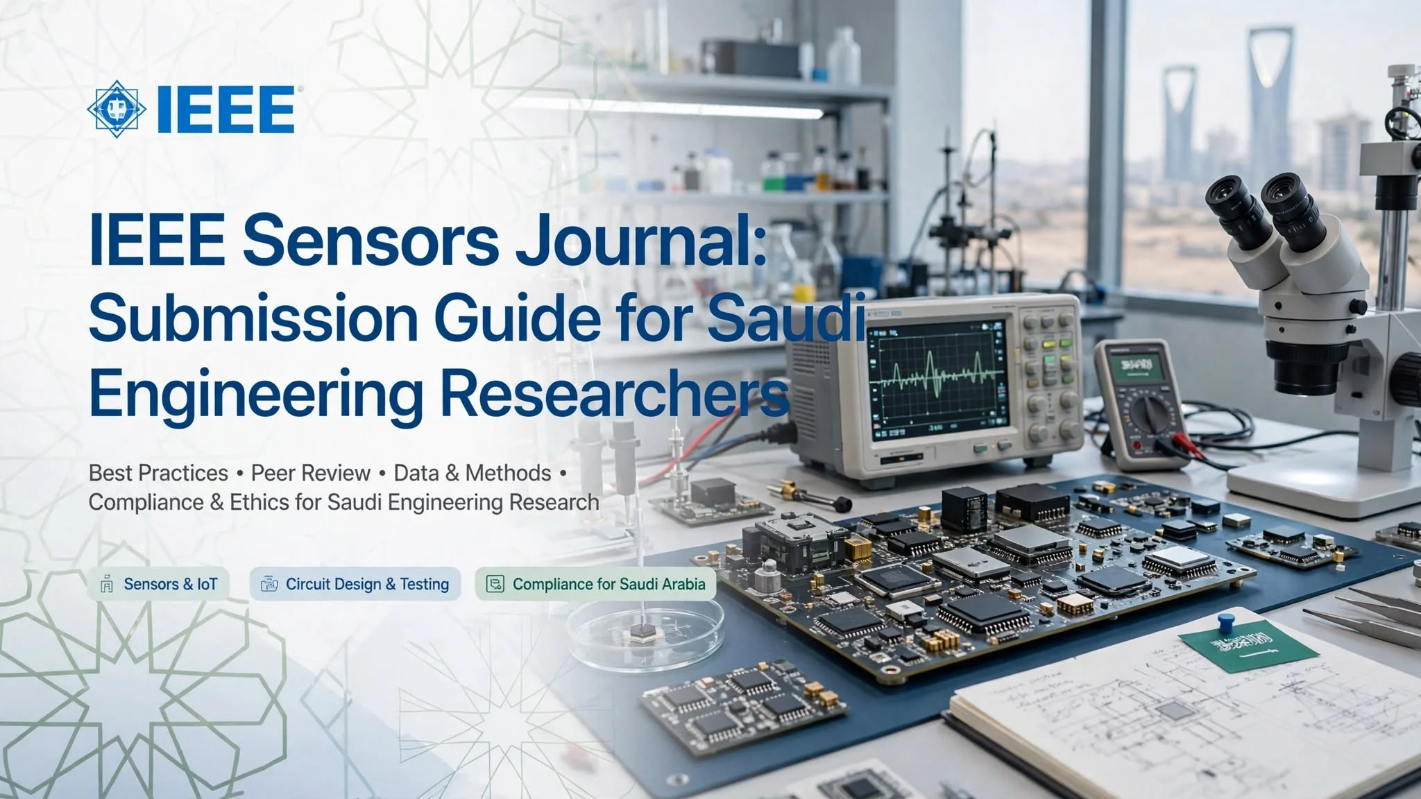 IEEE Sensors Journal submission guide for Saudi researchers