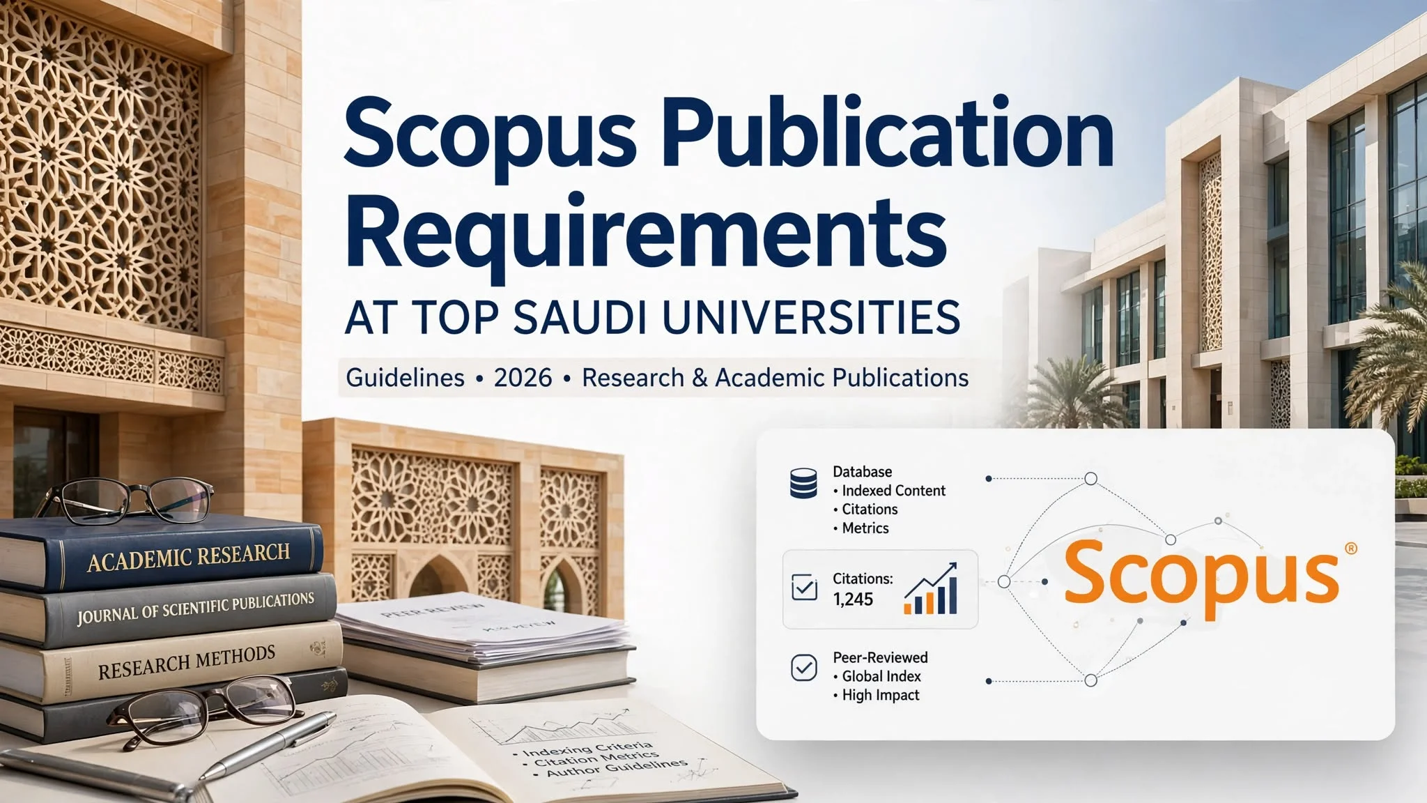 Scopus publication requirements at top Saudi universities guide
